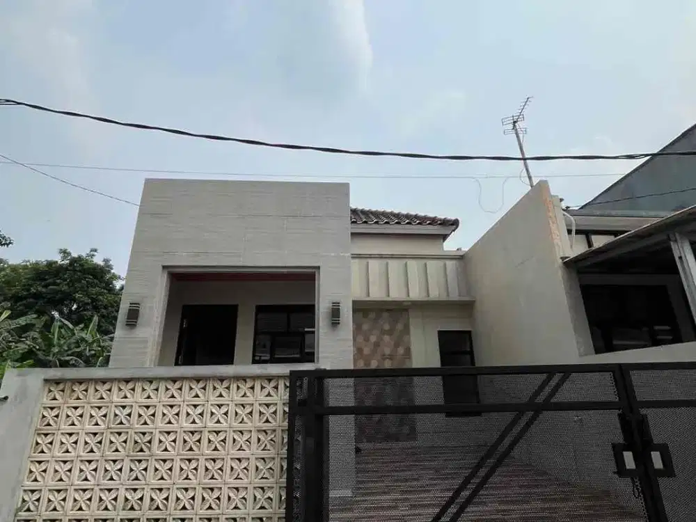 Rumah baru siap huni dalam cluster yang aman dan nyaman di Sawangan