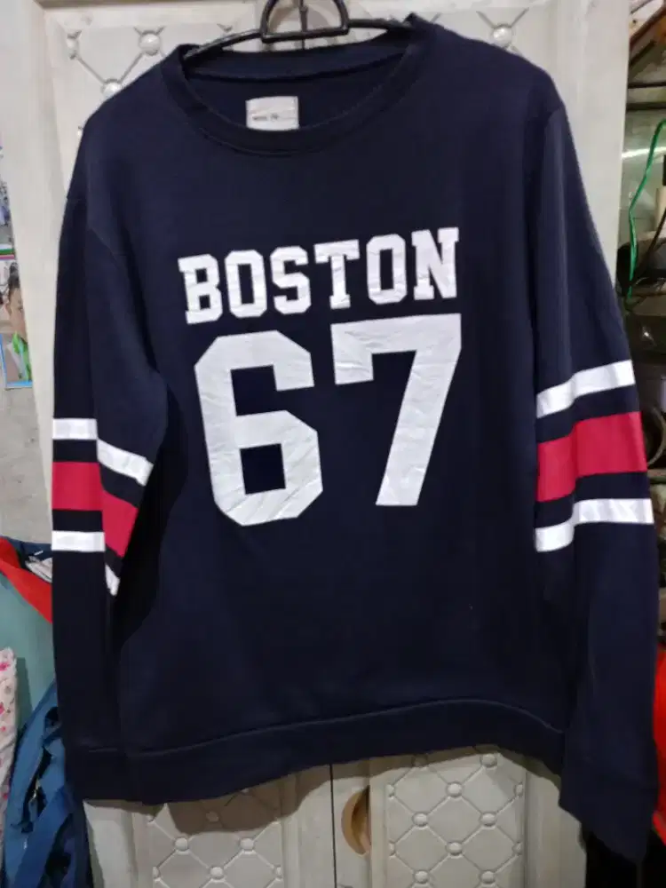 Kaos Lengan Panjang BOSTON