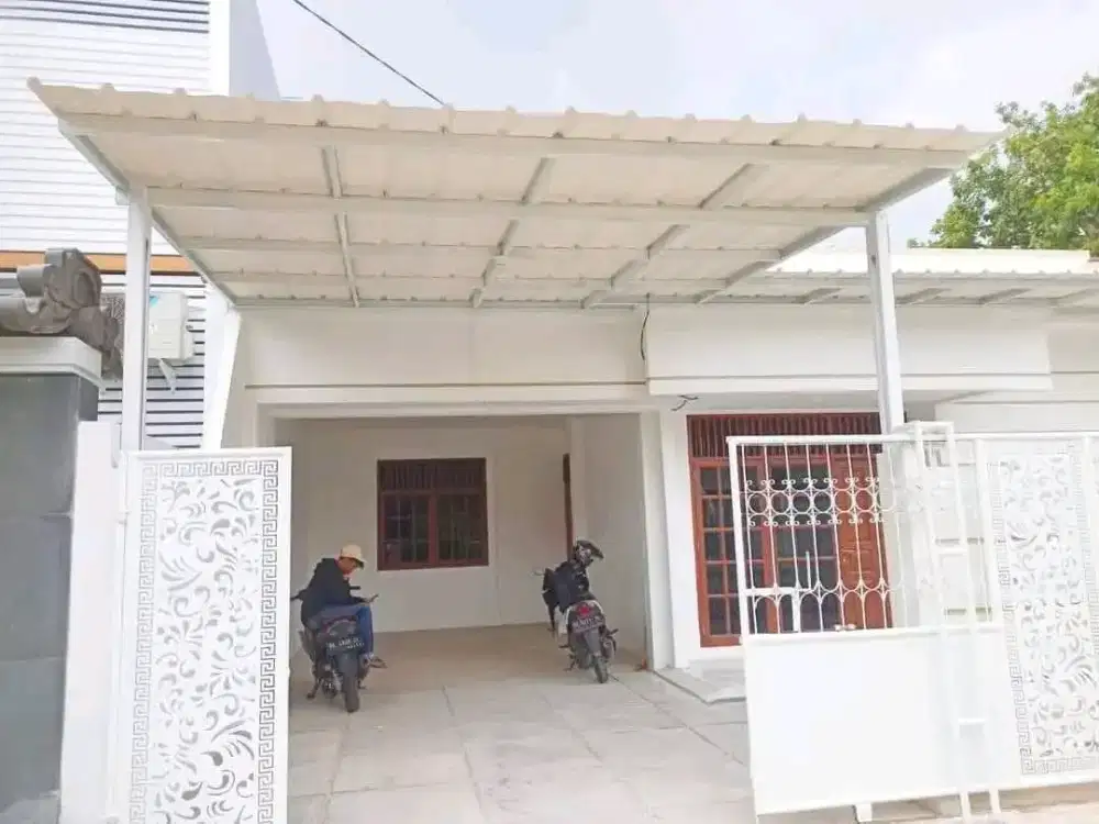 Kanopi bajaringan ganti atap rumah renopasi