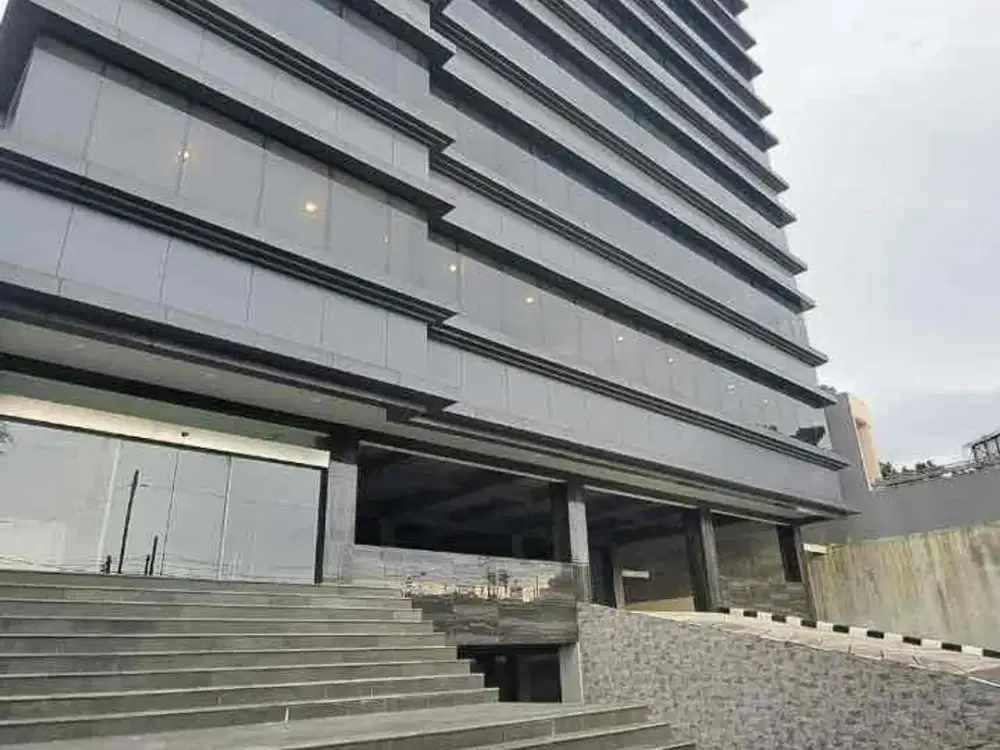 Gedung Perkantoran 8 Lantai Brand New di Seberang Fed Ex Pondok Pinang Samping Tol Pondok Indah Jakarta Selatan