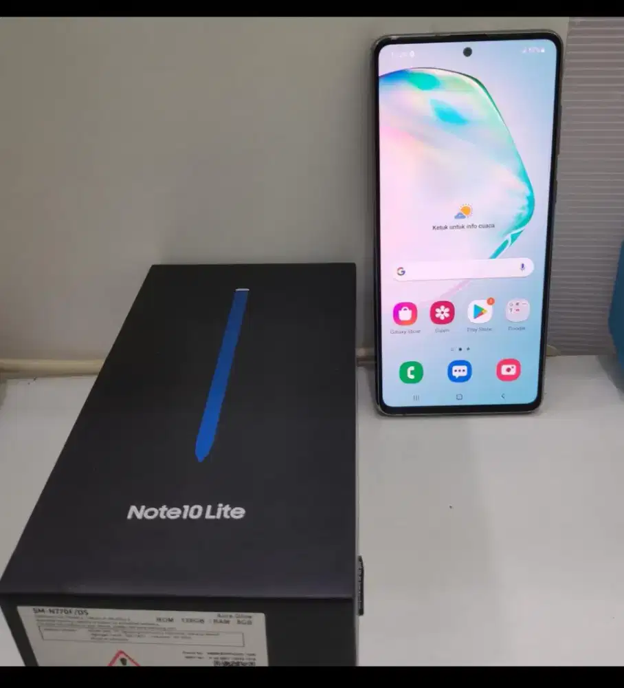 Murah hp Samsung Note 10 lite 8/128 ada stylus pena ,mulus bs tt