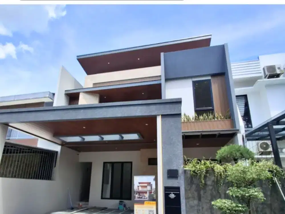 MILIKI SEKARANG!! RUMAH DESAIN MODERN KONTEMPORER DENGAN 23 AREA FUNGSIONAL + BONUS SIAP PAKAI