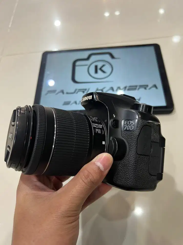 Canon 70d fullset lengkap
