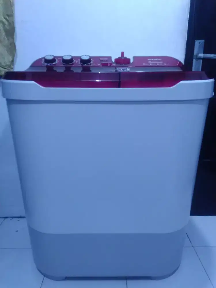 Mesin cuci 2 tabung 10kg SHARP ORI Segel