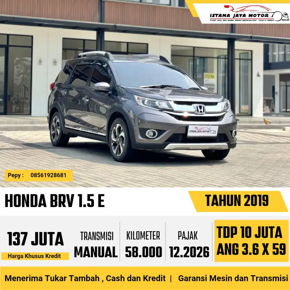 HONDA BRV E MT 2017