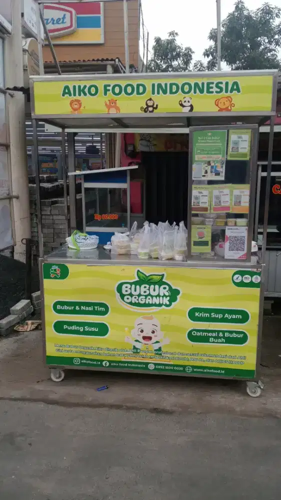 Lowongan kerja sales outlet bubur organik Aiko