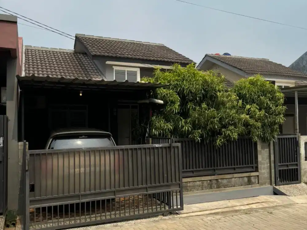 Dijual rumah 1 Lti Semi furnish dalam komplek tenang asri di Cinere, Limo Depok.