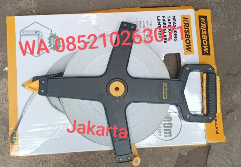 Alat ukur krisbow 100 Meter