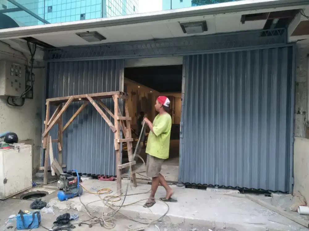 Reparasi rolling door folding gate panggilan termurah