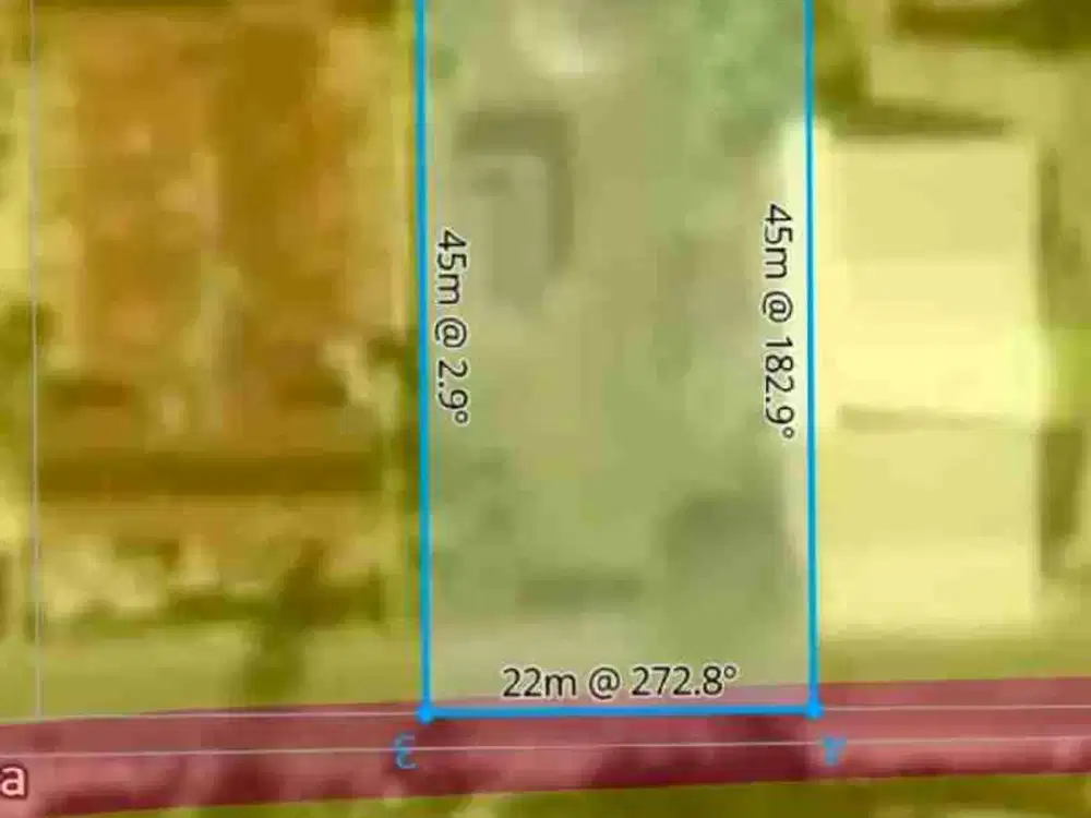 Tanah Strategis 10 Menit ke Pantai Seminyak