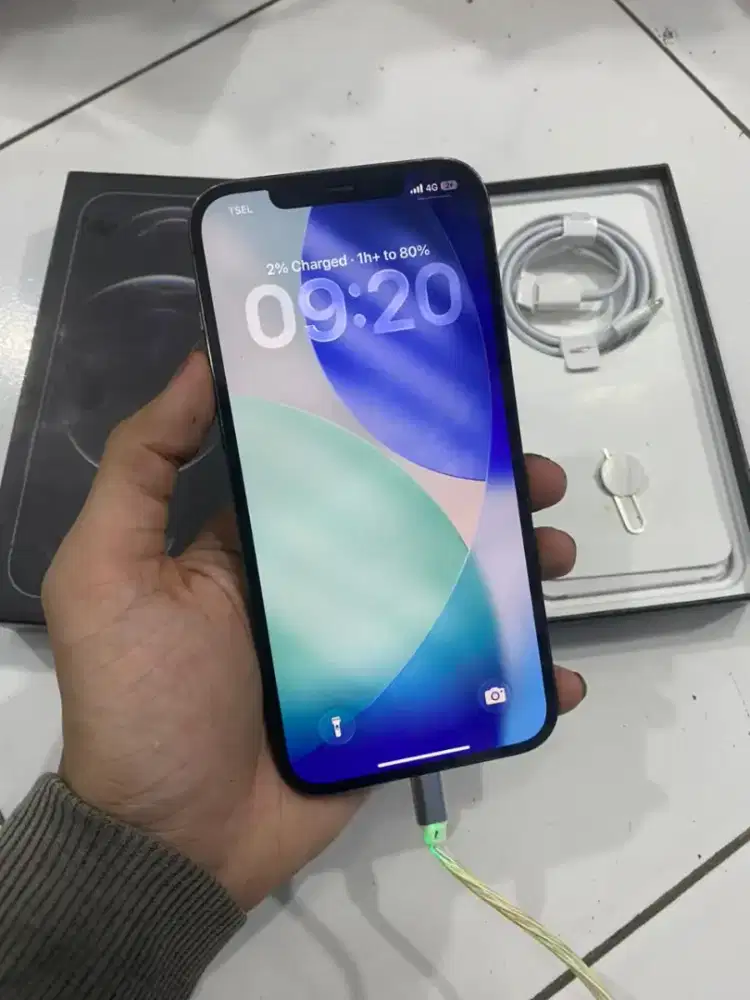 JUAL IPHONE 12 PRO MAX 128GB MULUSS SEMUA KARTU LANCARR TERMURAHH