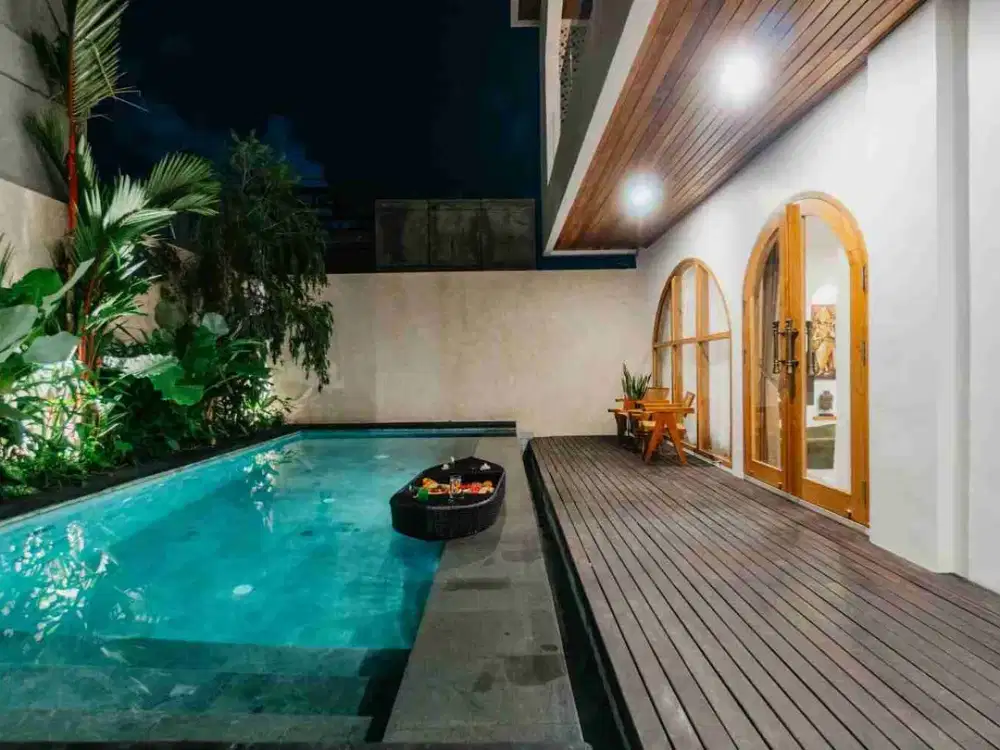 Vila Mewah Modern Lokasi Premium di Gunung Salak Kerobokan