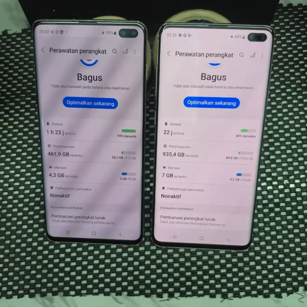 SAMSUNG GALAXY S10+ 12/1 TB SEIN SECOND RESMI ORIGINAL
