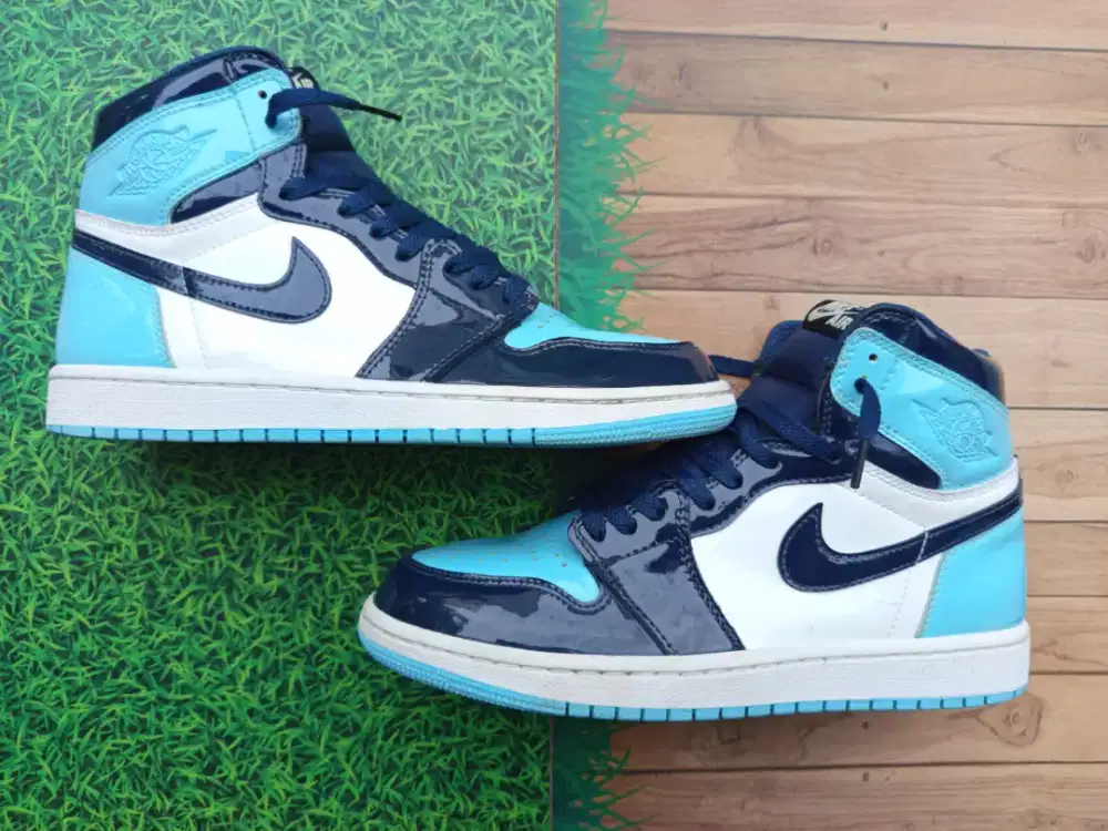 Nike Air Jordan Retro High UNC 'Blue Chill' •Preloved,Second,Thrift•