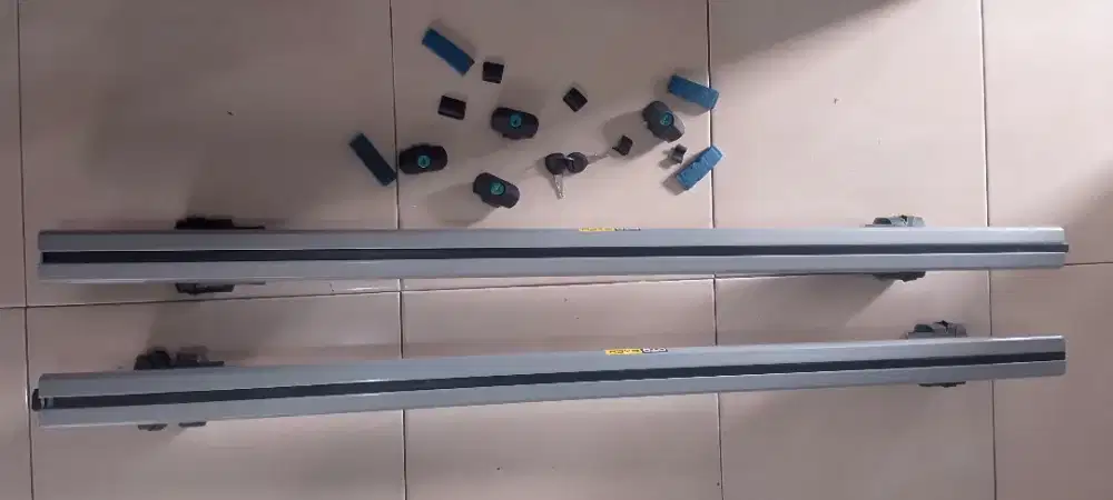 Crossbar otorack premium khusus roofbox untuk roofrail mobil