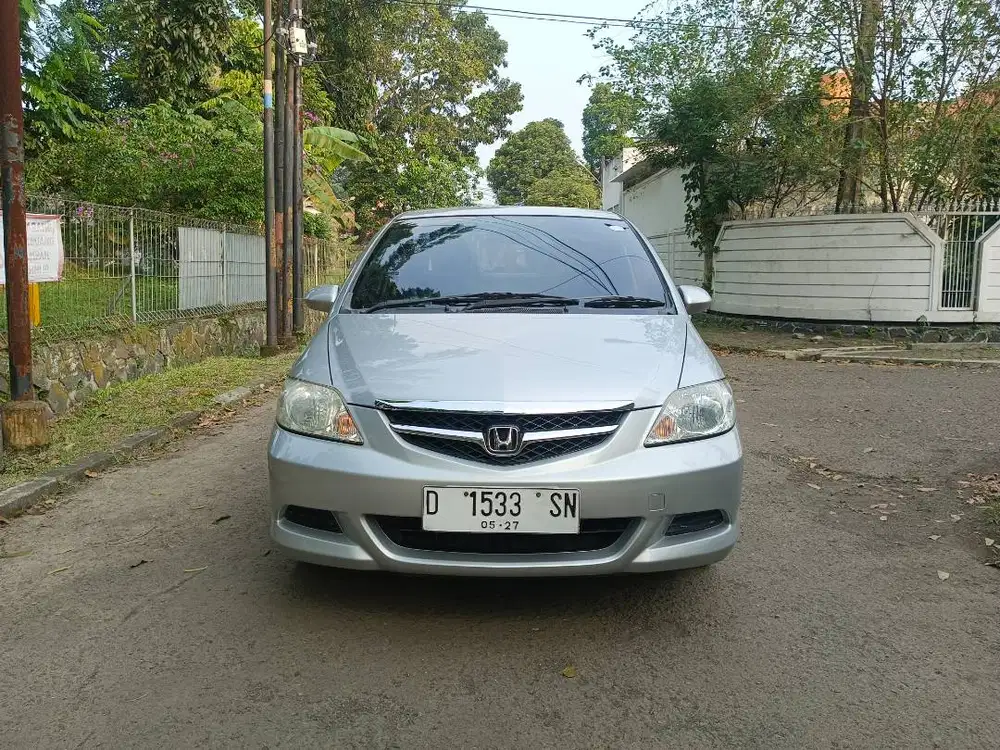 Honda city VTEC matic 2007 silver