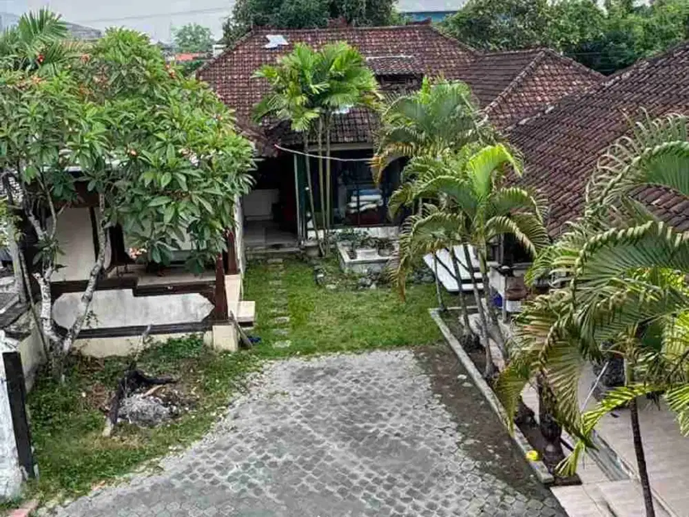 dijual tanah 11 are ada bangunan IDR GLOBAL 4,5 milyar nego di Taman jimbaran kuta selatan badung bali