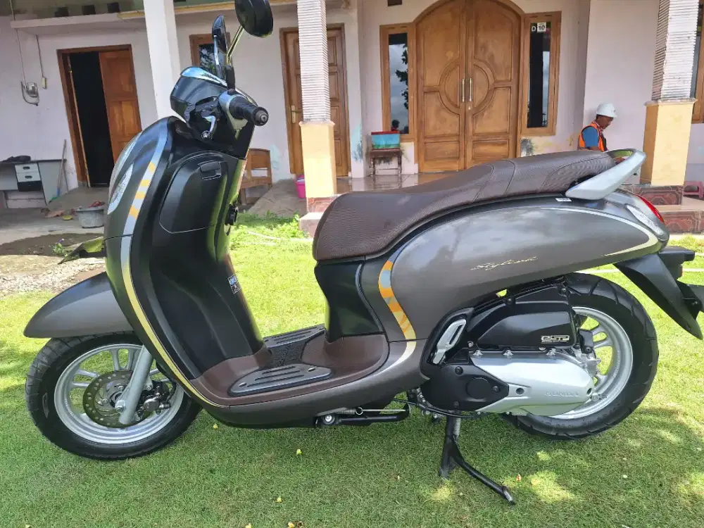 Scoopy 2021 keyless mulus bisa cash/kredit syariah TERMURAH
