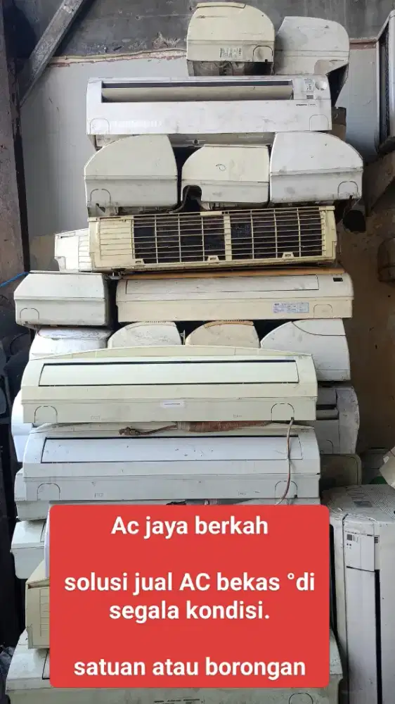 Tampung AC bekas