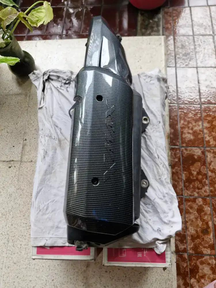Knalpot Original Xmax + cover