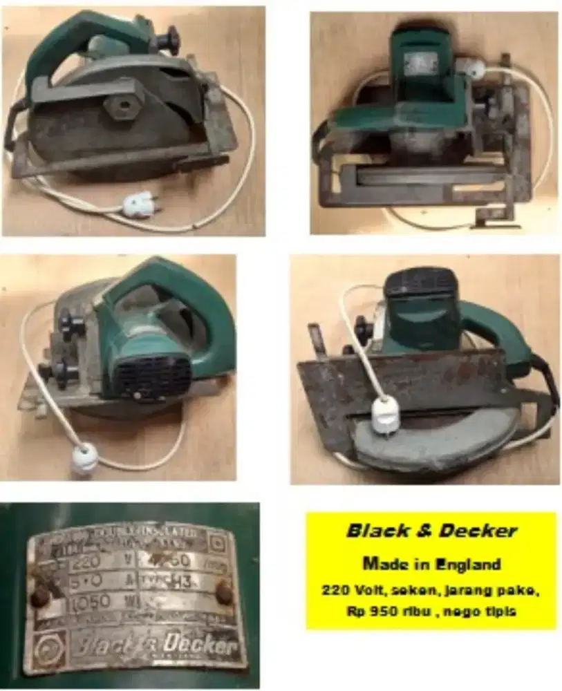 Black & Decker circular saw