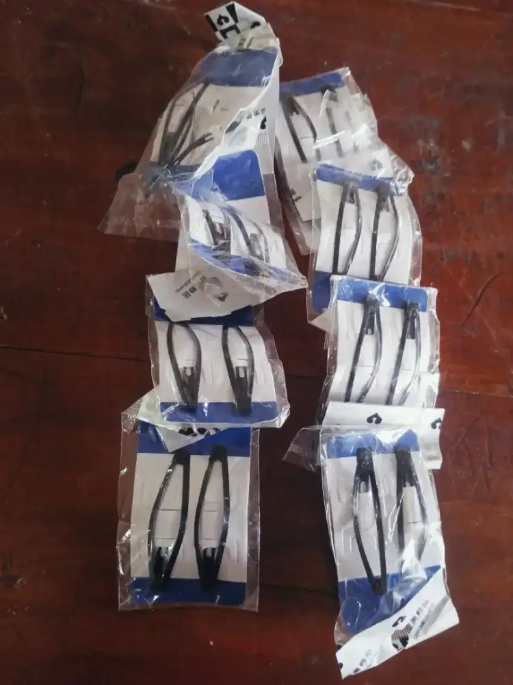 Jepit Rambut Hitam Model Klasik Kuat, Elegan & Nyaman Dipakai