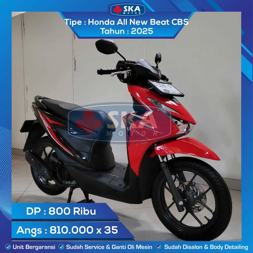 Honda All New Beat CBS Tahun 2025