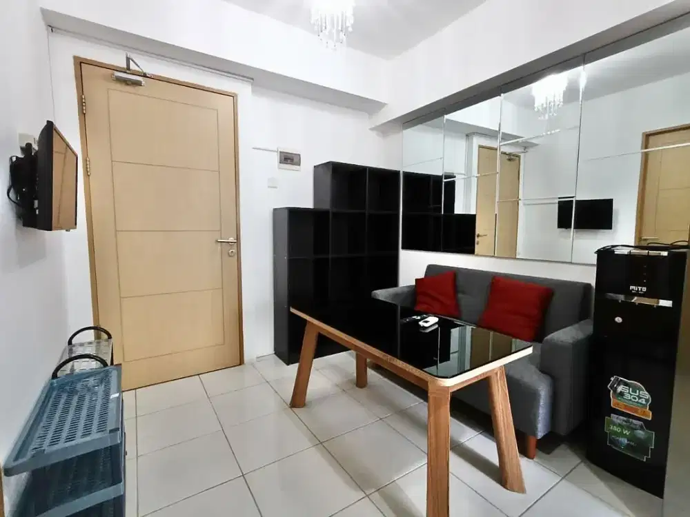SEWA 2 BEDROOM FURNIS LENGKAP MINIMALIS APARTEMEN EDUCITY