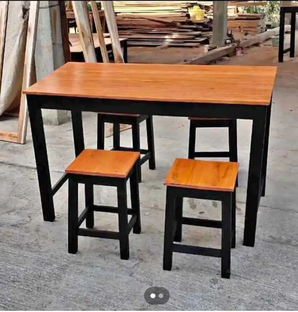 di juwal meja kursi lestoran 1 set
