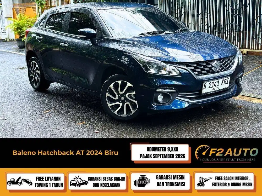 Suzuki Baleno Hatchback AT 2024 Midnight Blue