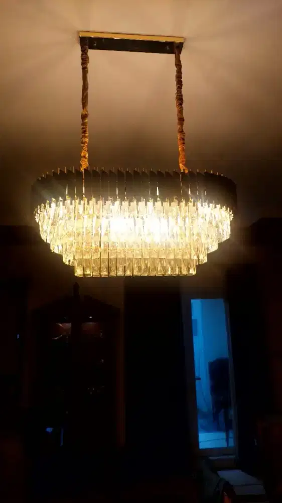 Lampu Crystal yellow light