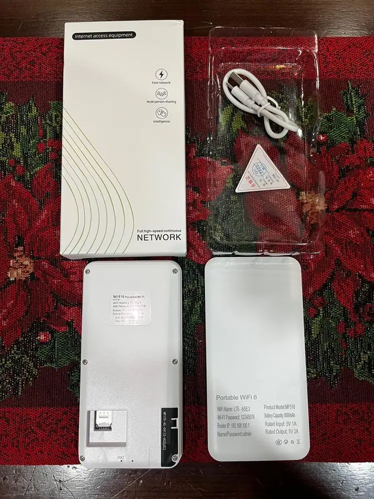 MIFI Portable + PowerBank 8000mAh Type 2
