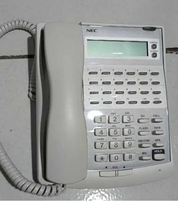 Telephone NEC IP2AP -12TX TXD Digital topazSuport untuk PABX NEC TOPAZ