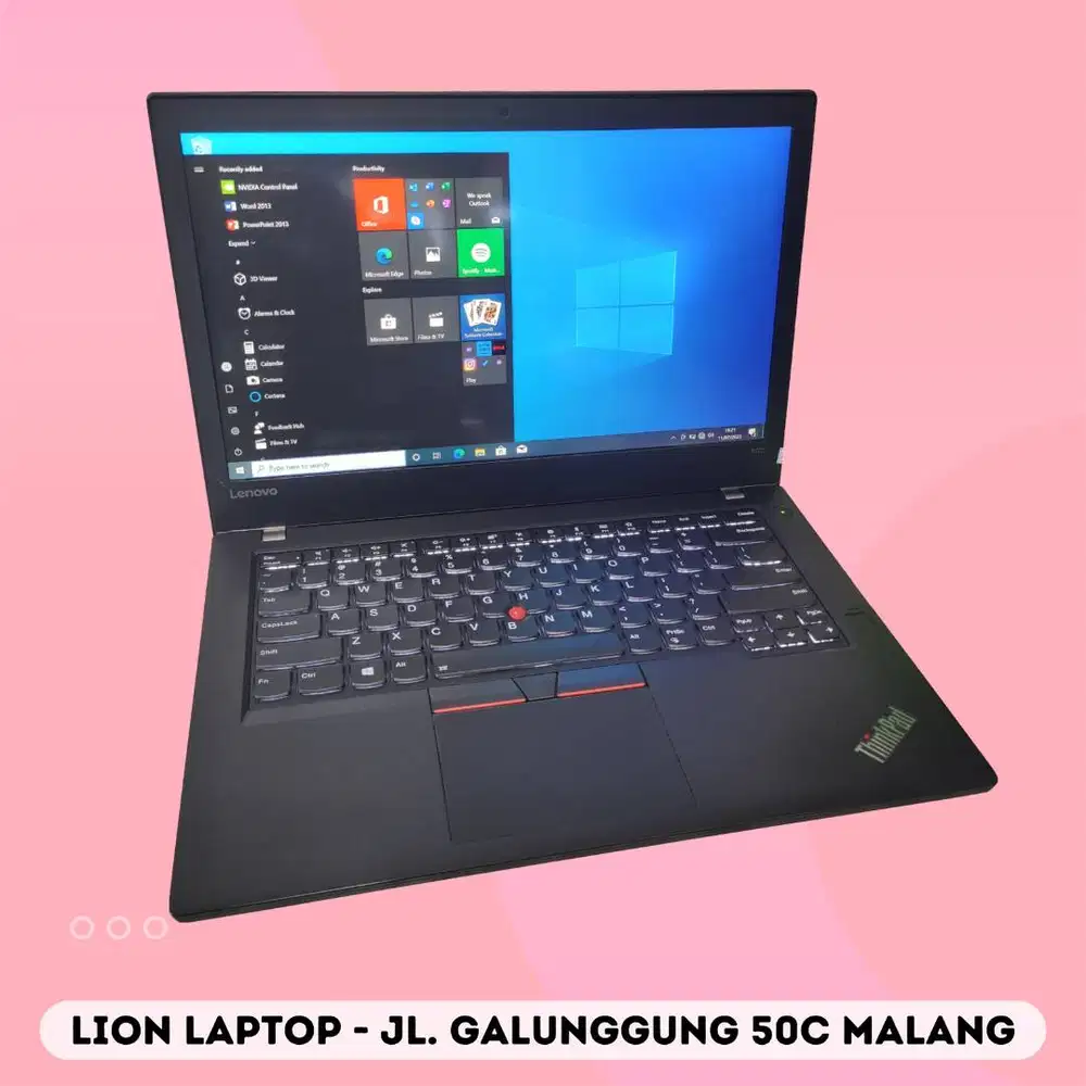 RAM 8GB SSD 256GB i5 Touchscreen Lenovo Thinkpad T470 [26|11]