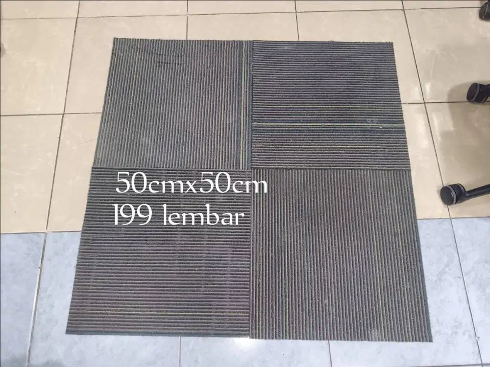 Ready Karpet Tile ex Kantor