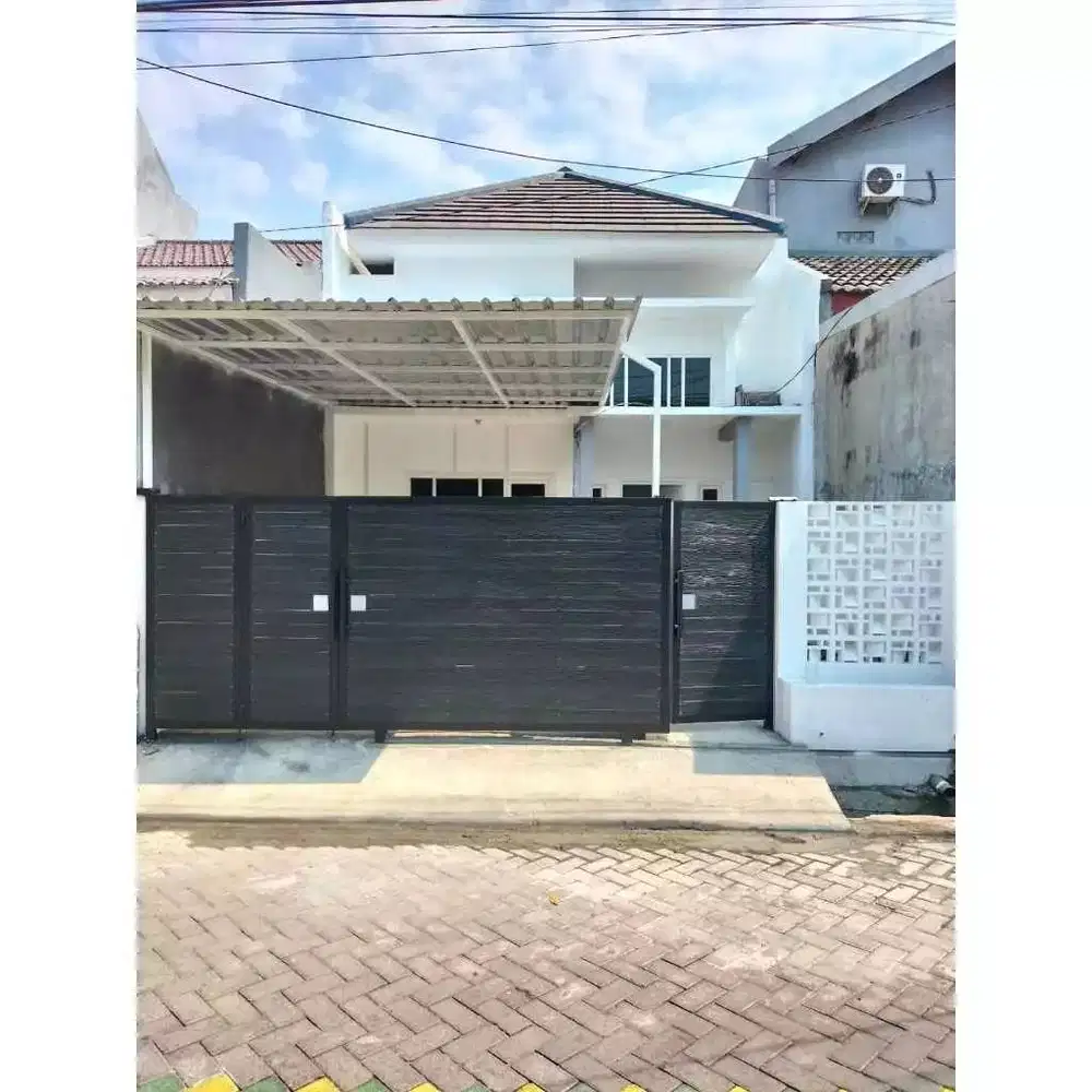 pagar rumah minimalis jangkauan survei se jabodetabek