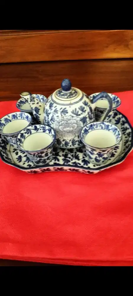 Tea set mini untuk minum teh jepang