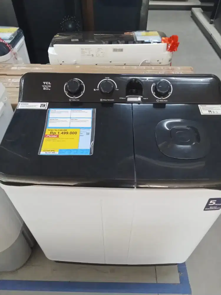 Mesin Cuci TCL 2 Tabung