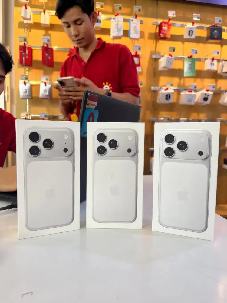 READY STOK IPHONE 17 PRO 256 SILVER GARANSI RESMI