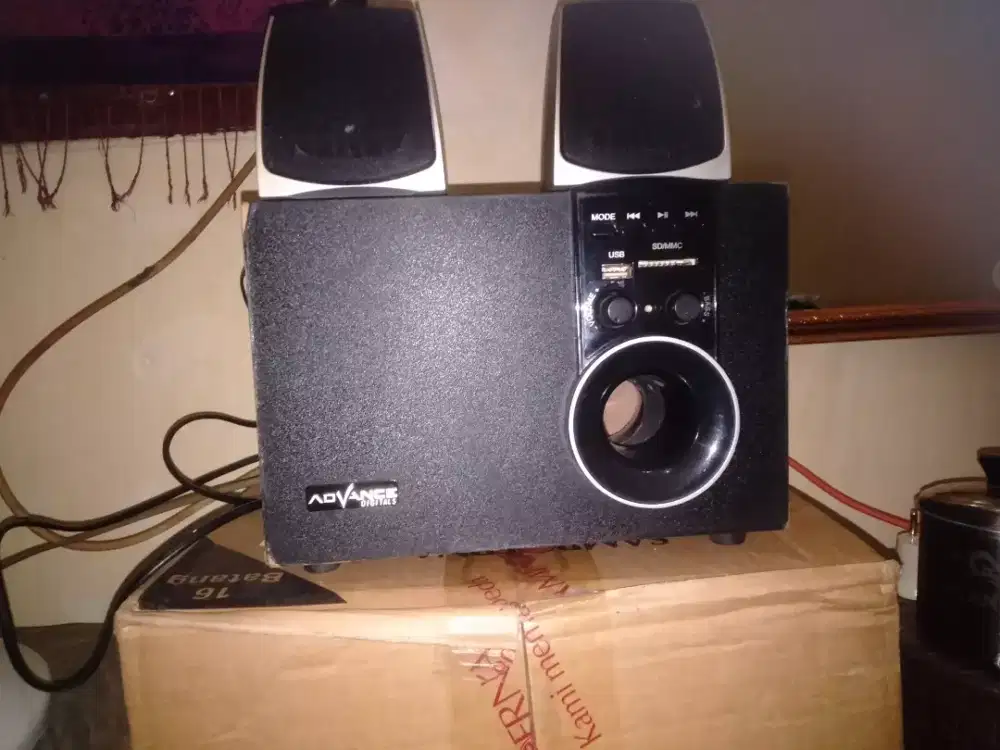 Dijual cepat speaker bluetooth advance