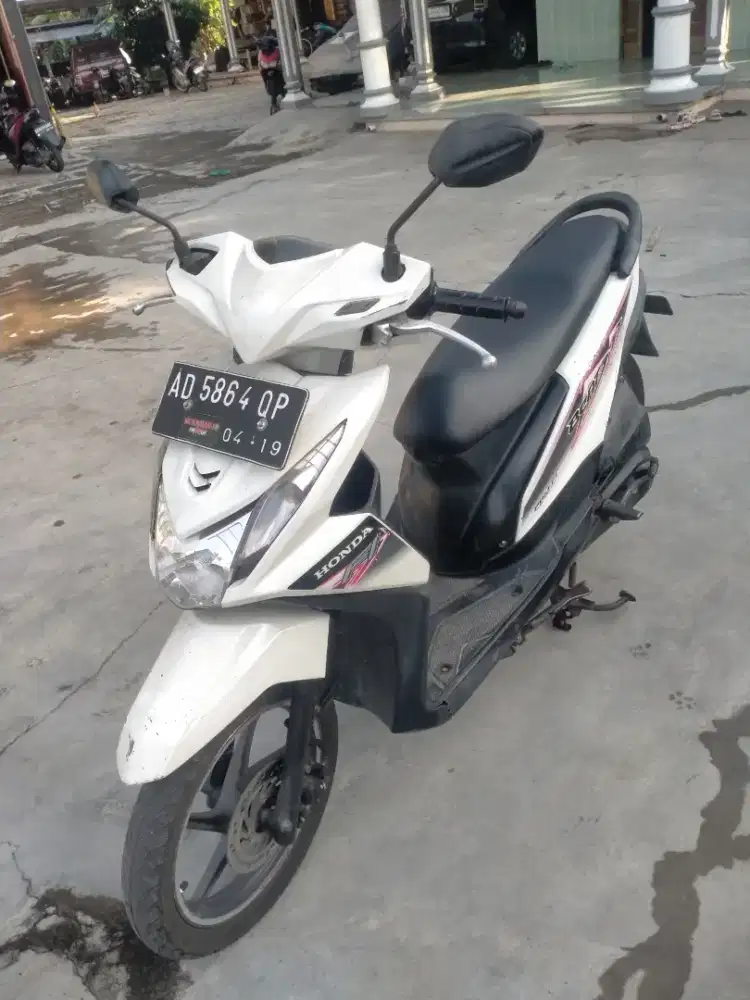 Beat 2014 injeksi komplit mesin bagus halus standart