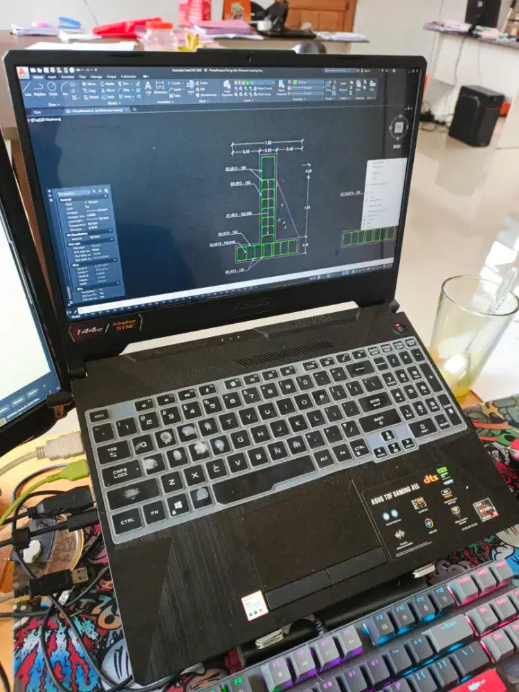 Asus TUF A15 RTX2050 ram 16/512 gb