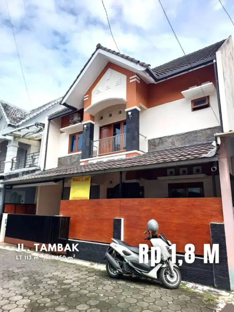 Dijual Rumah Lingkungan Perumahan dekat Mirota Godean