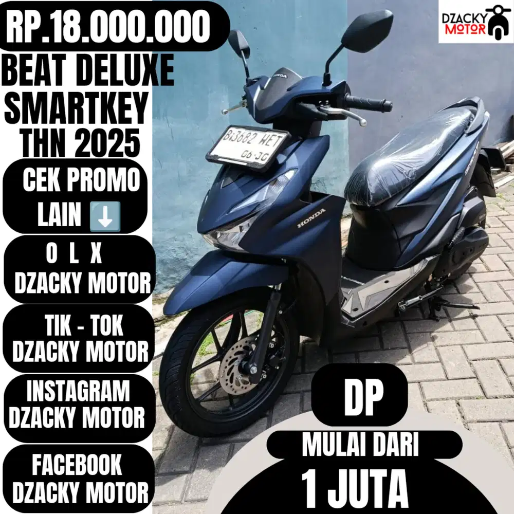 BEAT DELUXE SMARTKEY THN 2025 SECOND LIKE NEW