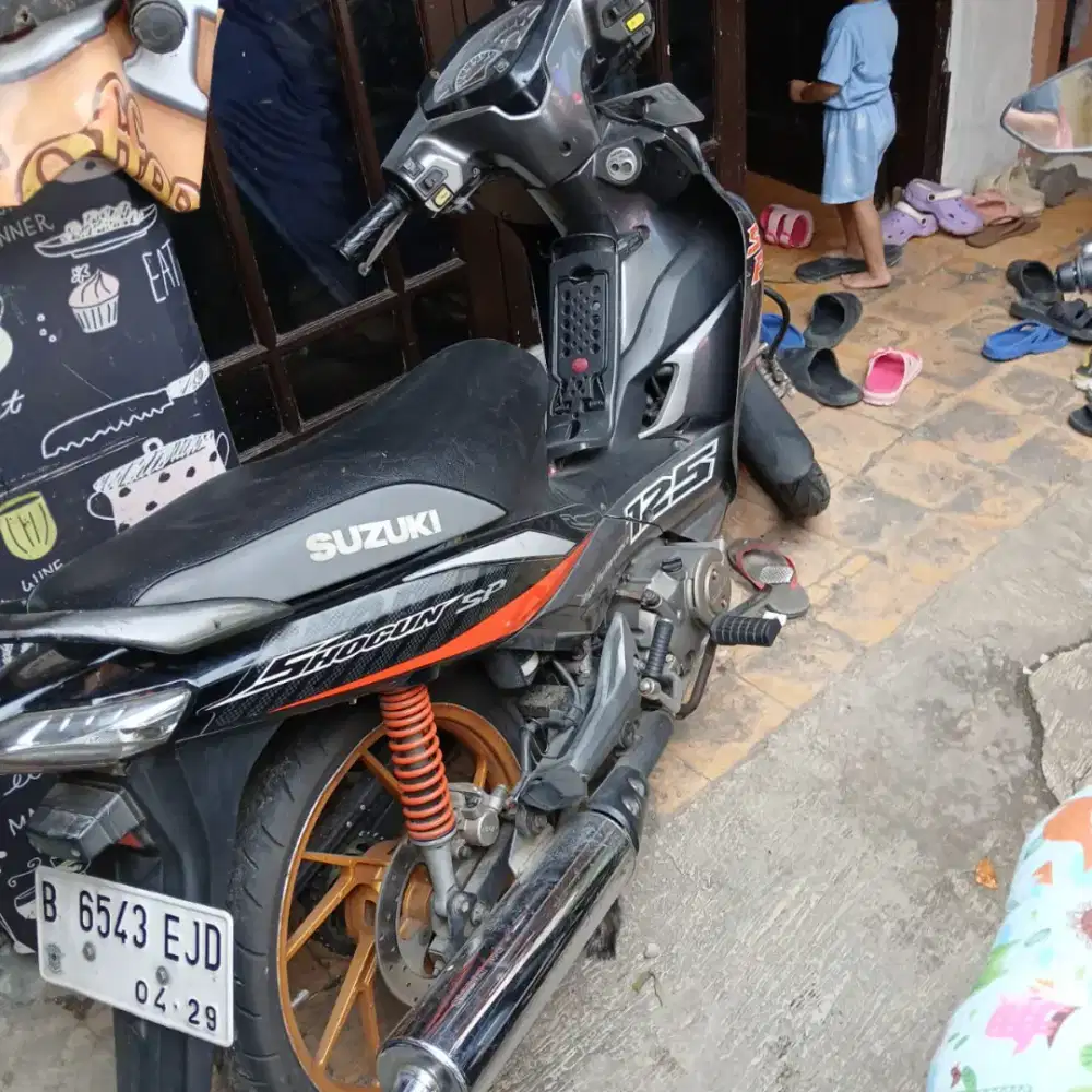 Jual motor shogun kopling 2007