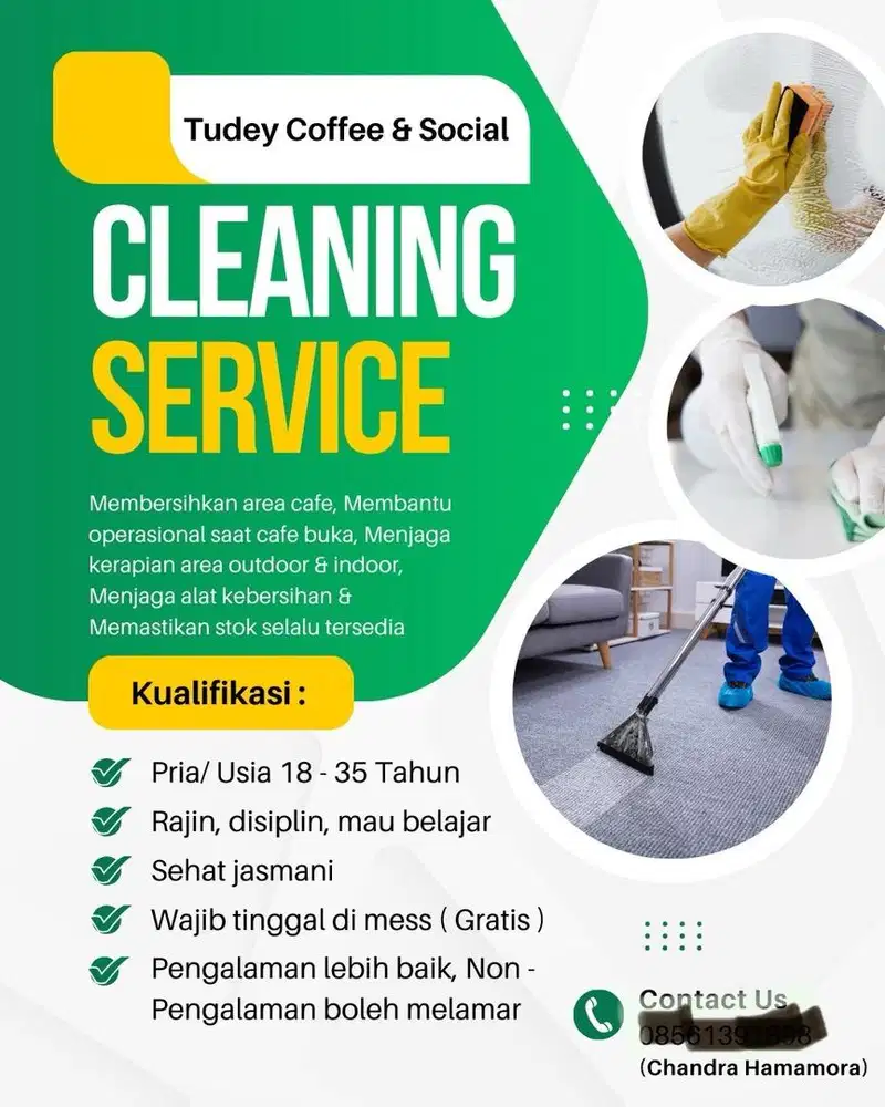 Lowongan Cleaning Service