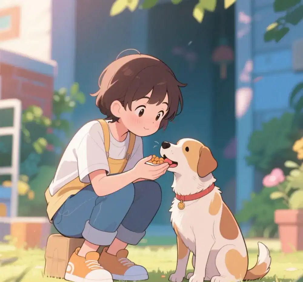 Mencari pekerjaan art atau mengurus anjing