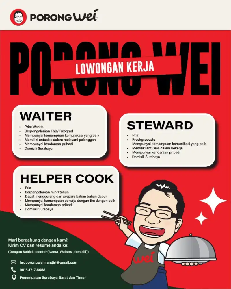 Lowongan Kerja Restaurant