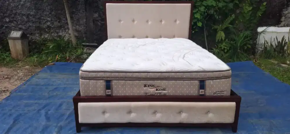 King Koil Grand Classic Full Set Uk.160 Ex Display Sangat Istimewa