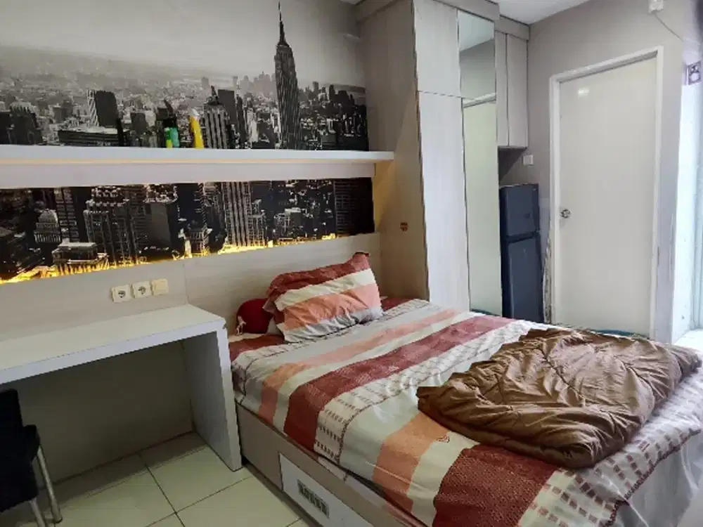 Disewakan tahunan STUDIO FURNISH +WIFI apartemen educity by Citihome